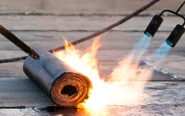 Hillesden Hamlet asphalt flat roofing repairs